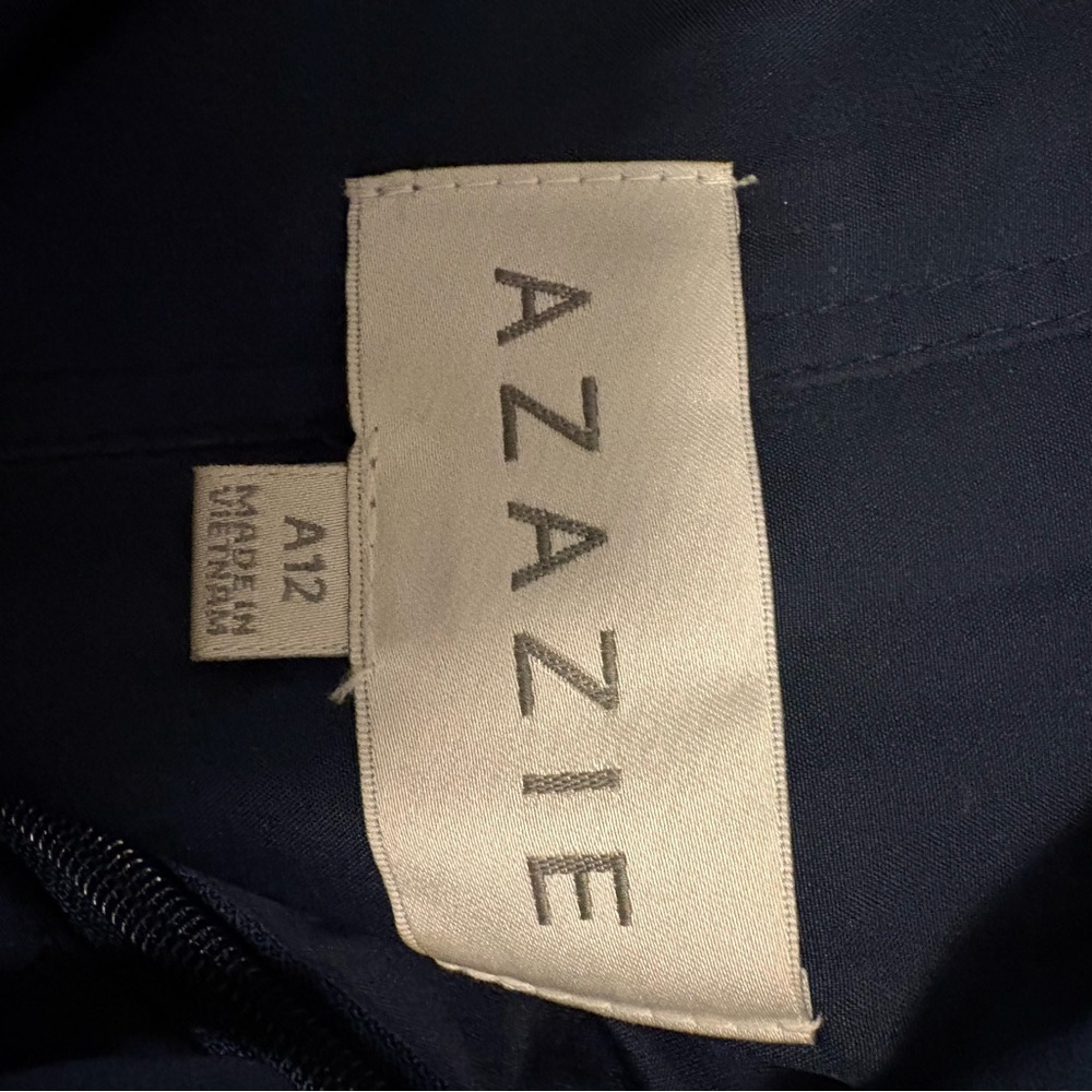 Dark Navy Azazie Cora - Picture 8 of 8